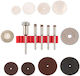 Graphite Carbide Multitool Consumables 15 Pieces