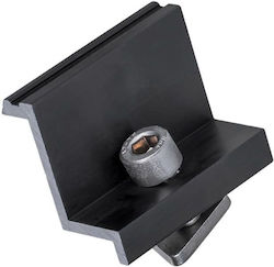 Azo Ems Complete End Clamp H=35mm L=50mm Black
