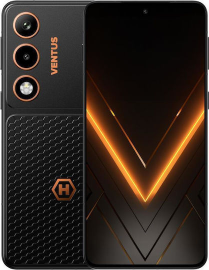 Hammer Ventus 5G (8/256GB) Устойчив Смартфон Черно-Оранжев