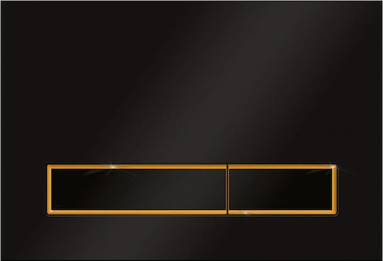 Kk-pol Cistern Button M08v3 Cersanit Matte Black Compatible With Kk-pol Premium & Standard Systems