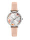 Oui & Me Women's Watch 33mm Battery with Leather Strap Nude St