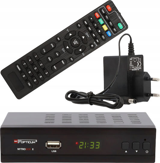 Opticum Цифров приемник Mpeg-4 Свързване SCART / HDMI / USB