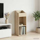 vidaXL Sonoma Hi-Fi Furniture Brown 36x36x95.5cm