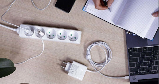 Plastrol Double Power Splitter + USB-A + USB-C