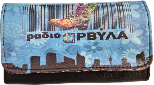 Kalliopi Silver Tabaktasche Künstliches Leder Design Radio Arvyla 14x8cm 44607-014-19