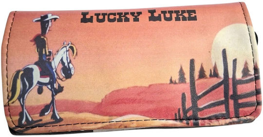 Kalliopi Silver Tabaktasche Synthestiki Design Lucky Luke Western Landschaft 14x8cm