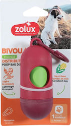 Zolux Caz Cu Saci Pentru Excrementele Câinelui Roșii Zolux Caz Cu Saci Pentru Excrementele Câinelui Roșii