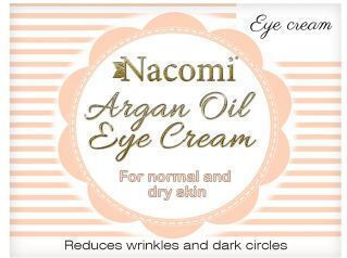 Nacomi Argan Κρέμα Ματιών για Ενυδάτωση 15ml