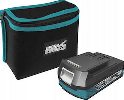 Dedra Dedra Batteriesatz mit Lithium Batteriekapazität 2Ah 18V mit Ladegerät Dedra Dedra Batteriesatz mit Lithium Batteriekapazität 2Ah 18V mit Ladegerät