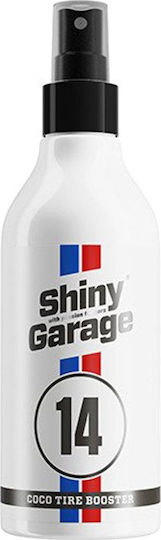 Shiny Garage Glanz- und Wachs-Spray für Reifen und Felgen des Autos mit Kokosnuss-Duft 250ml