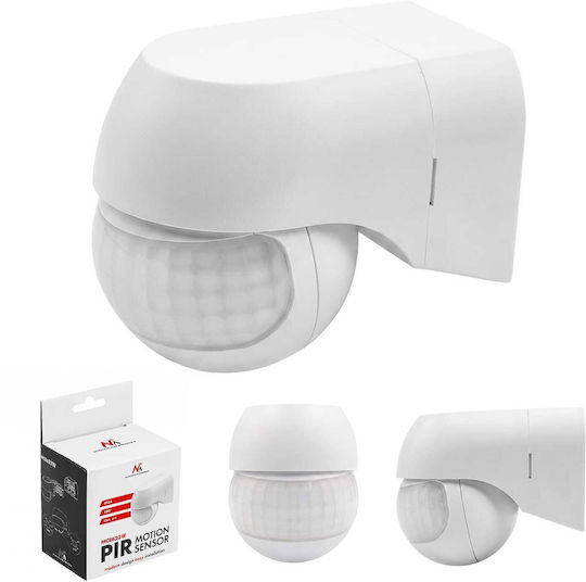 Maclean Energy Wired Motion Sensor Infrared Range 12m
