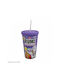 Grupo Erik Стъклена Чаша със Сламка 475ml