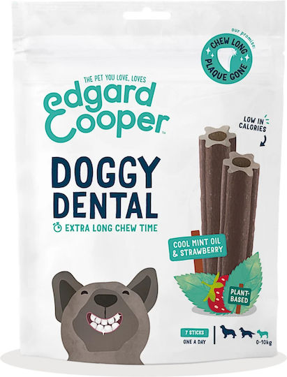 Doggy Dental Mentă & Căpșuni 7 Stickuri Mici