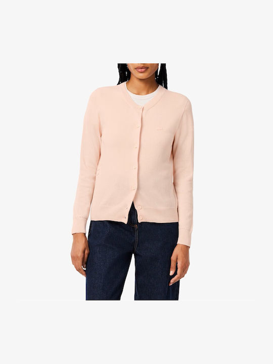 Cardigan pentru femei tricotat roz