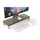 Powerton Ergo Doky Desktop Monitor Stand Grey