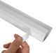Maclean Energy Kabelkanal aus Kunststoff Weiß 1.5m
