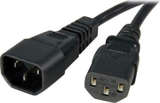 Καλώδιο Προέκτασης Iec C13 Iec C14 1.8m Ak5120 Ups