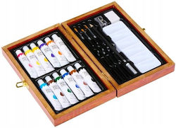 Holzes Malset 22x14cm 20 Stück