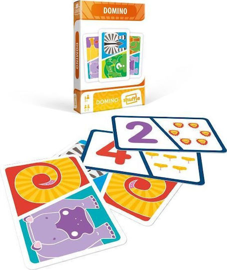 Επιτραπέζιο Παιχνίδι Game Junior Domino για 2-3 Παίκτες 3+ Ετών Cartamundi