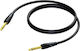 Procab Cable 6.3mm male - 6.3mm male 10m