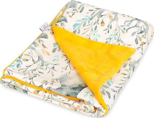 Multitex Nursery Swaddling Velvet Multicolour Blanket 75x100cm