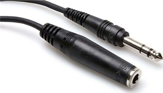 Hosa Cable 6.3mm male - 6.3mm female 7.62m