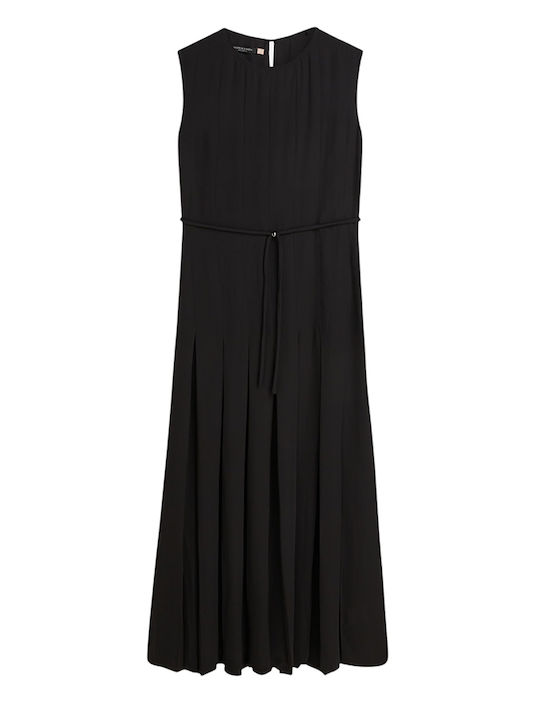 Summer Maxi Slip Dress Black