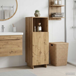 vidaXL Ντουλάπι Ντουλάπι Μπάνιου 36.5x38x95cm Καφέ