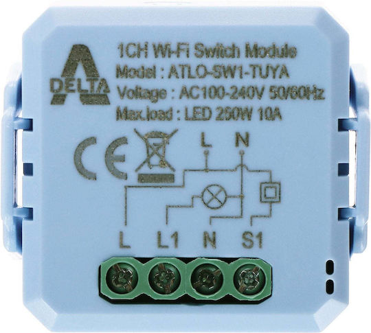 Genway Intelligenter LED-Steuerung Atlo-sw1-tuya Wi-Fi Tuya Smart