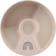 Mepal Children's Food Plate Made of Plastic Beige