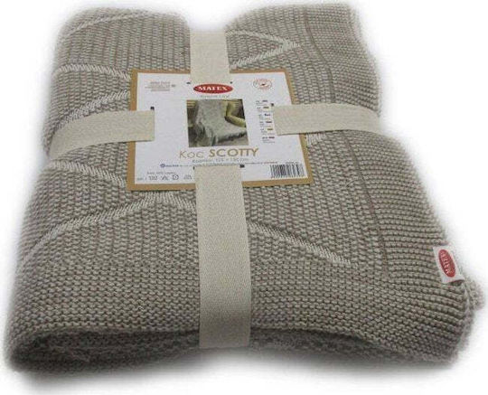 Multitex Sofa Blanket 125x150cm Cotton