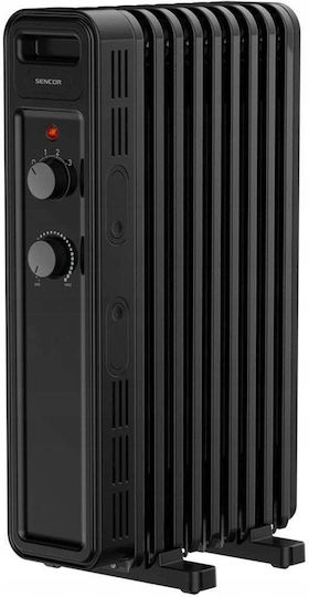 Sencor Θερμοπομπός Δαπέδου 2000W 57x22.6cm Μαύρος