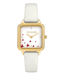 Oui & Me Women's Watch Battery with Leather Strap Grey St