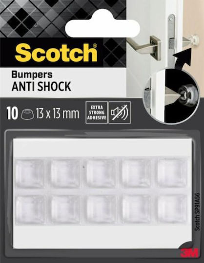 Scotch Scotch Möbelschutz Filz Platz mit Aufkleber 13x13mm 10 Stück