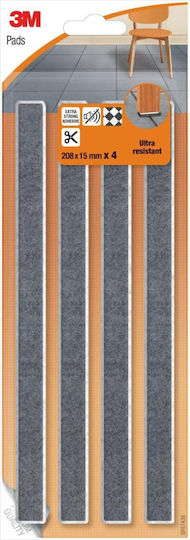3M Fetru 208x15mm 4 Bucăți 3M Fetru 208x15mm 4 Bucăți