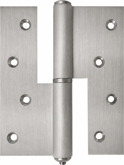 Metalor Türscharniere Messing Bälle 120x96mm Matt Nickel