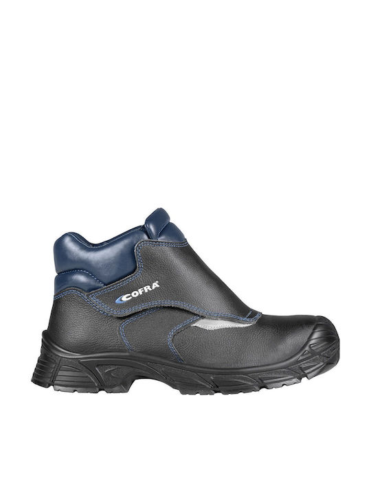 Cofra Safety Boot Black S3S with Certification CI, FO, SR