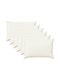 vidaXL Sofa Cushion Houten White 30x50cm