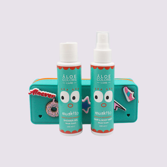 Aloe Colors Muskito Σετ Περιποίησης για Καθαρισμό Σώματος 4τμχ