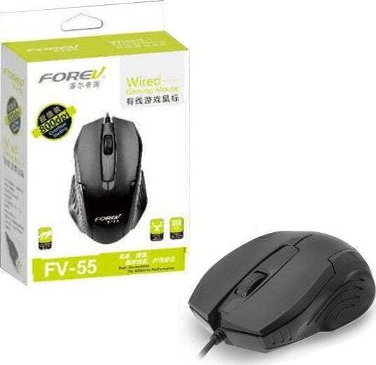 Forev FV-55 Gaming Maus Schwarz