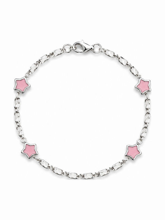 Atofio Kosmima Kinderarmband Weißgold 14K