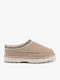 Leder Hausschuhe Damen Pantoffeln Beige