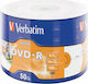 Verbatim DVD-R 16x 4.7GB Кутия за торта 50 бр.