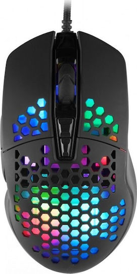 C-TECH Scarab Gaming Maus 7200 DPI Schwarzes