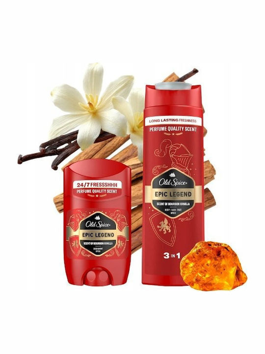 Old Spice Epic Legend Σετ Περιποίησης για Καθαρισμό Σώματος