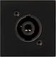 Audac Priză Speaker Cu Cadru Negru