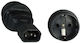 PremiumCord Adapter IEC C14 Schuko CEE 7/3 Spannung 230V 10A