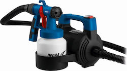 Dedra Pistol electric de vopsit 650W cu recipient 0.8lt