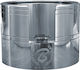 Barista Space Tamper with Flat Surface 58mm in Silver Colour