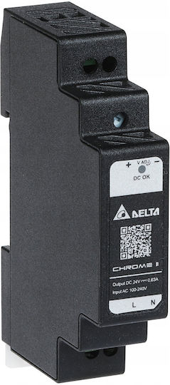 Delta DIN Rail Power Supply With 24V Output